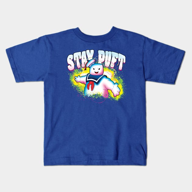 Stay Puft Kids T-Shirt by HappyLlama